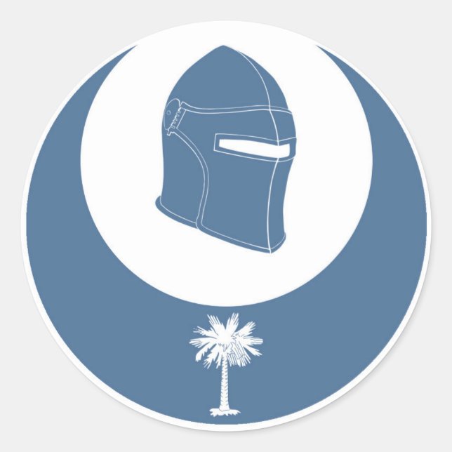 PK-Emblem (lg) Runder Aufkleber (Vorderseite)