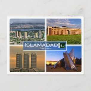 PK Pakistan - Islamabad Postkarte