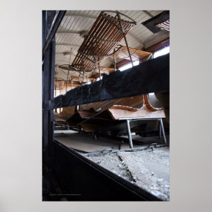 Pkw hölzerne Mauern das Poster von Le Mastrou