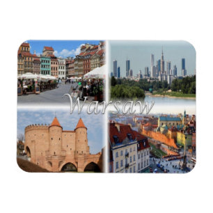 PL Polen Polska - Warschau Warszawa - Magnet