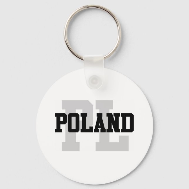 PL Polen Schlüsselanhänger (Vorderseite)