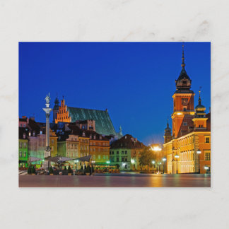 Plac Zamkowy Warsaw Polen Postkarte