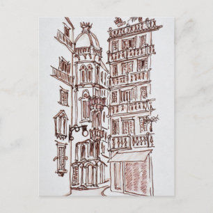 Placa de Manises in der Altstadt   Valencia, Spani Postkarte