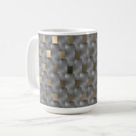 Placas cinza sobre fundo marrom claro, Tonnen pret Kaffeetasse