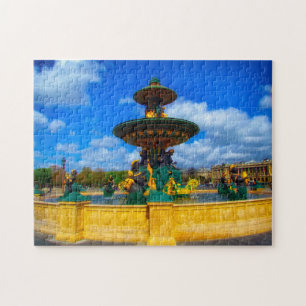 Place de la Concord Paris. Puzzle