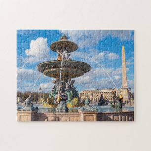 Place de la Concorde and obelisk - Paris, Frankrei Puzzle