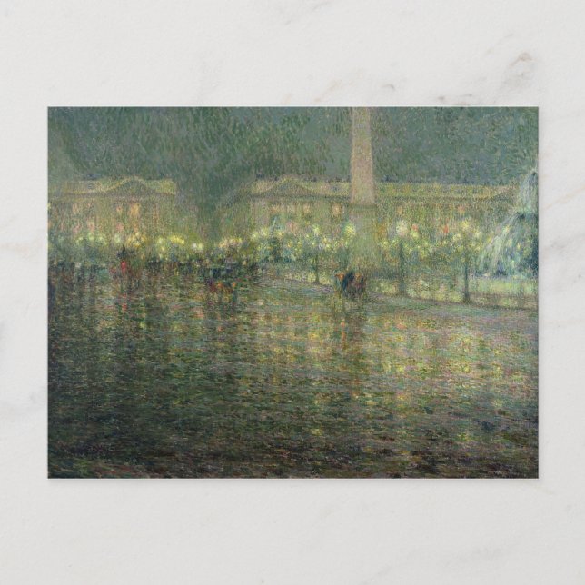 Place de la Concorde, c.1909 Postkarte (Vorderseite)