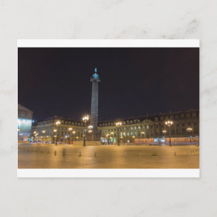 Place de la concorde in Paris Postkarte