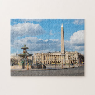 Place de la Concorde und Obelisk - Paris, Frankrei Puzzle