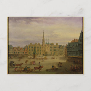 Place de L'Hotel de Ville, Cambrai, c.1780 Postkarte