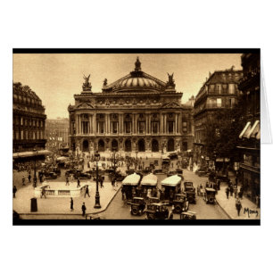 Place de l'Opera, Paris Frankreich c1925 Vintag
