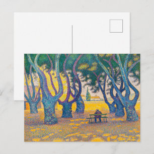 Place des Lices, St. Tropez   Paul Signac   Postkarte