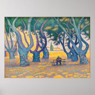 Place des Lices, St. Tropez von Paul Signac Poster