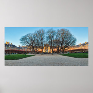 Place des Vosges in Paris - France Poster