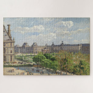 Place du Carrousel, Paris 1900 von Camille Pissarr Puzzle