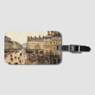 Place du Théâtre Français, Paris Regen von Pissarr Gepäckanhänger