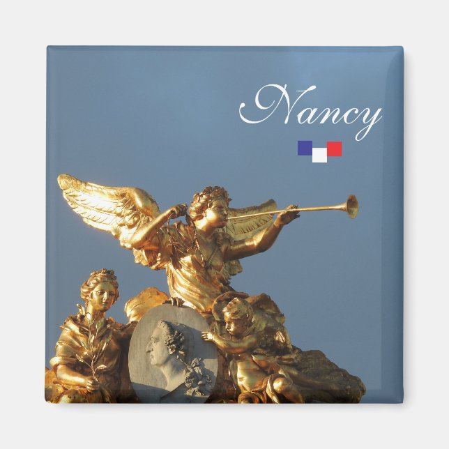 Place Stanislas in Nancy, Frankreich Magnet (Vorne)