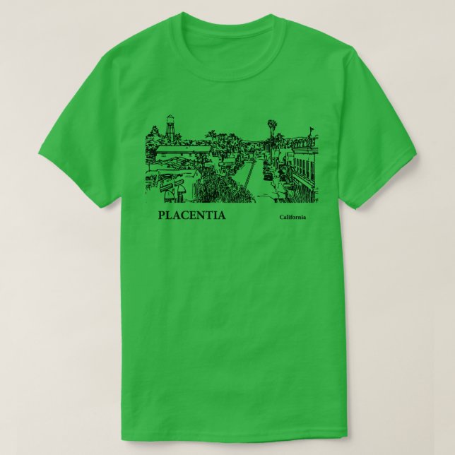 Placentia California TShirt 3 (Design vorne)