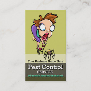 Plage Control.Exterminator.Bug Terminkarte