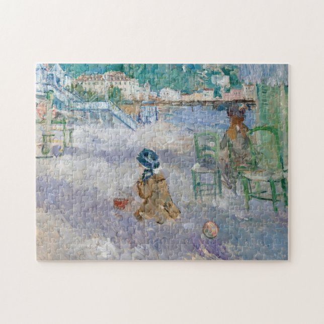 Plage De Nice | Berthe Morisot Puzzle (Horizontal)