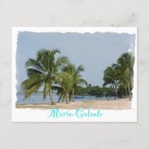 Plage du 3ème pont, Grand-Bourg, Marie-Galante Postkarte
