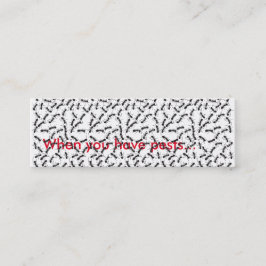 Plage-Kontrollen-dünne Karte