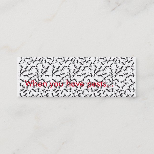 Plage-Kontrollen-dünne Karte (Vorderseite)