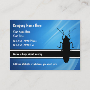 Plage-Kontrollen-Geschäfts-Karten Visitenkarte