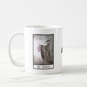 Plague Doctor Hermit Tarot Goth Art Individuelle N Kaffeetasse