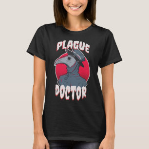 Plague Doctor Quarantäne Halloween Kostüm Men Wom T-Shirt
