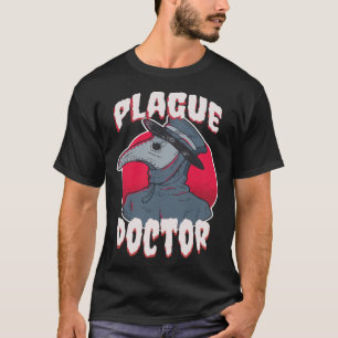 Plague Doctor Quarantäne Halloween Kostüm Men Wom T-Shirt