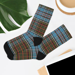 Plaid Clan Anderson Karomuster Socken