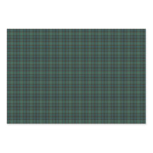 Plaid Green Blue Tartan Holiday