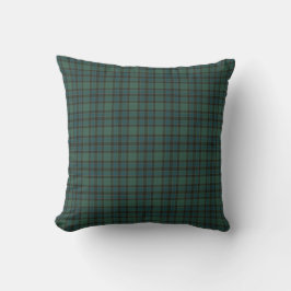 Plaid Green Blue Tartan Traditional Style Kissen