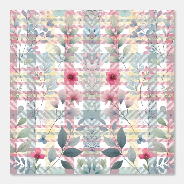 Plaidwing Bloom Tapete (Vorderseite)