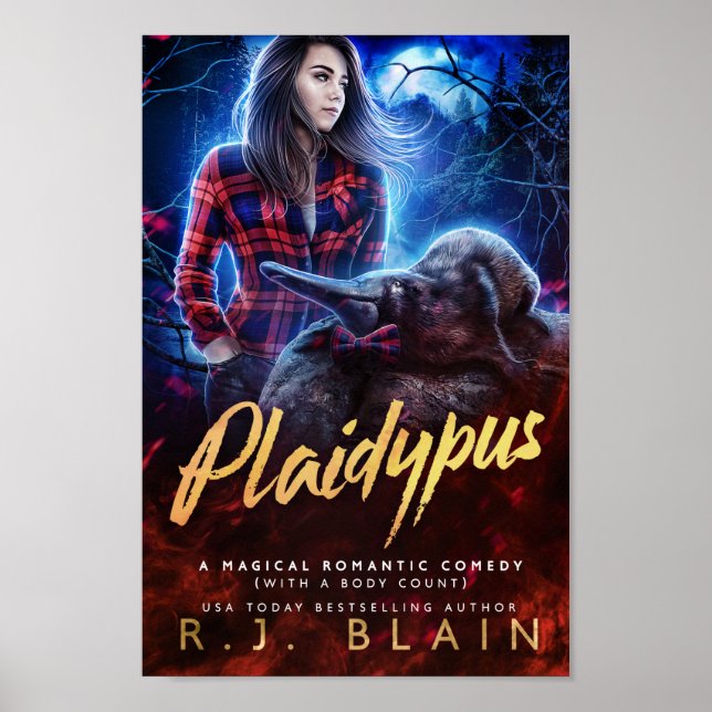 Plaidypus Poster (Vorne)