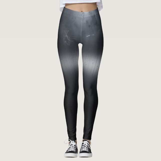 Plain Black Women Leggings –  EverydayComfort (Vorderseite)
