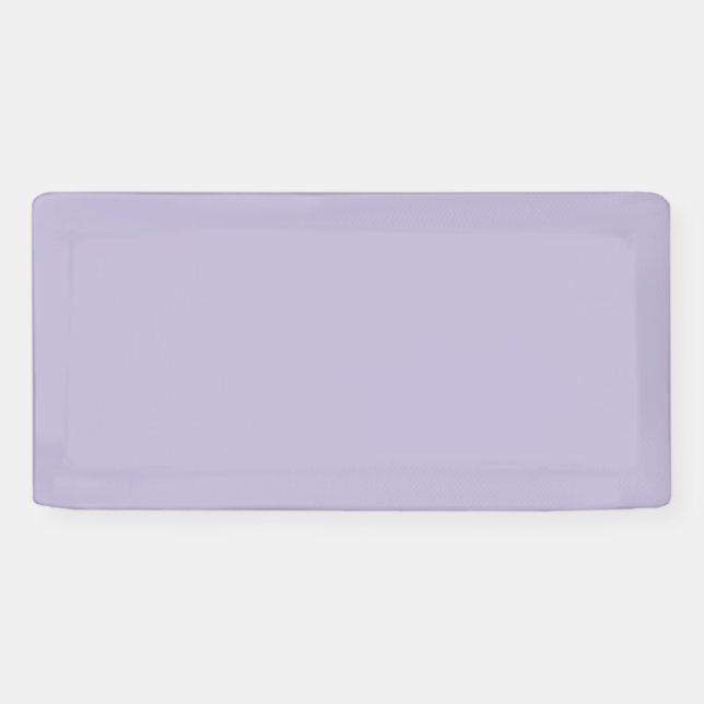 Plain dusty lavender solid color banner (Horizontal)