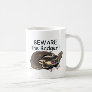 PlainBadger_black Tasse