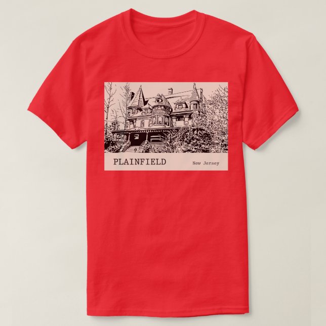 Plainfield New Jersey T-Shirt (Design vorne)