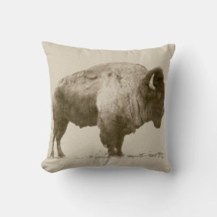 Plains Bison Kissen