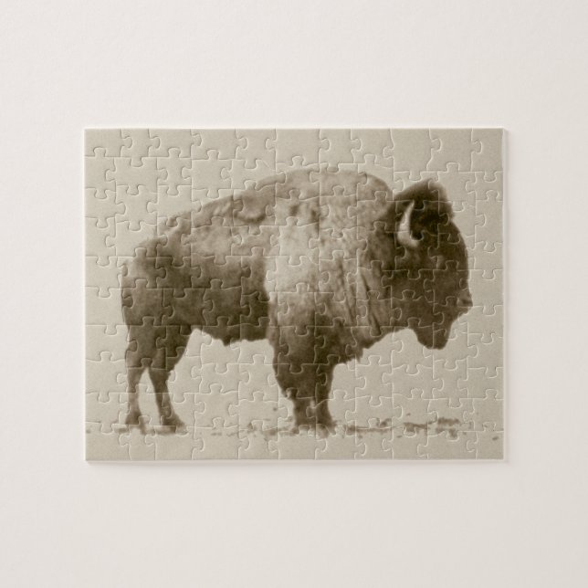 Plains Bison Puzzle (Horizontal)