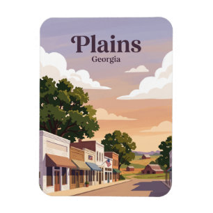 Plains, Georgia Magnet