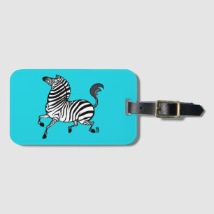 Plains Zebra Luggage Tag Gepäckanhänger