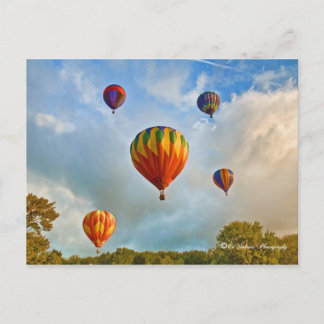 Plainville Ct Hot Air Balloons Postkarte