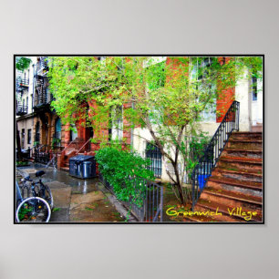 Plakat 1 - Greenwich Village, NYC