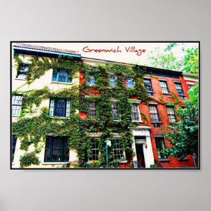Plakat 4 - Greenwich Village, NYC
