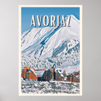 Plakat Aboriaz Skistation