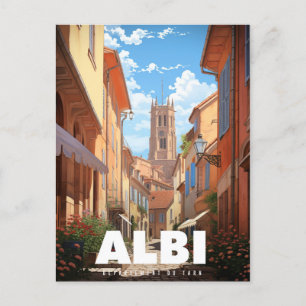 Plakat Albi - Frankreich - Tarn - 81 - Postkarte