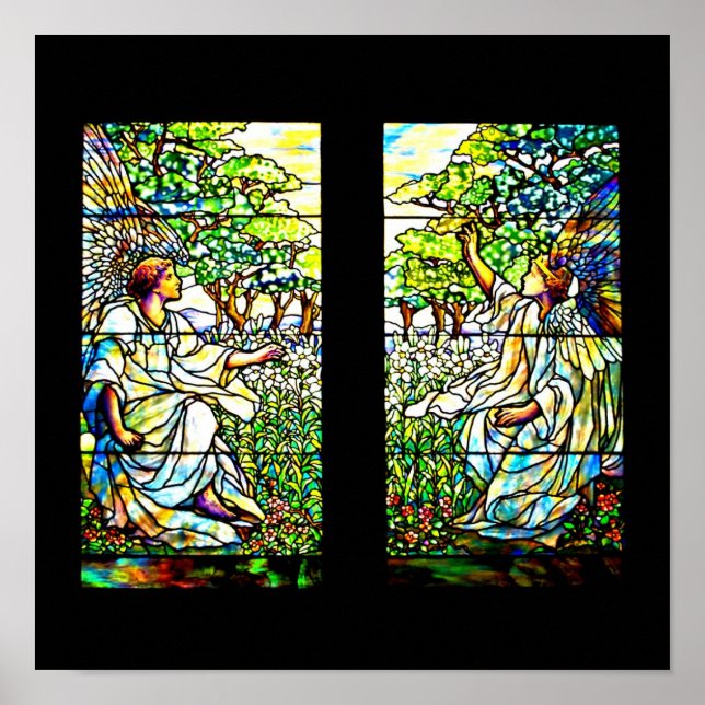 Plakat-Buntglas-Tiffany 13 Poster (Vorne)